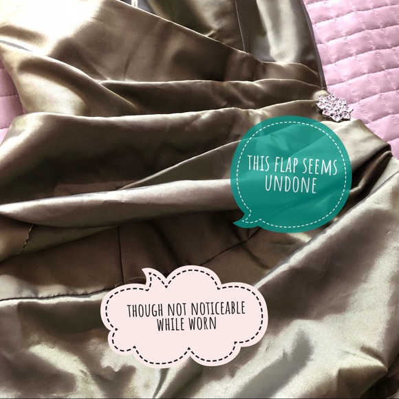 Mori Lee Michelle Gardner strapless formal gown - Picture 4 of 6